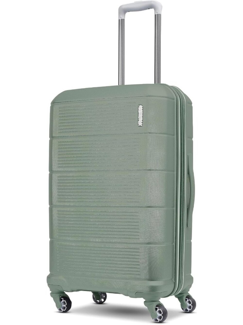 Expandable Hardside Luggage with Spinner Wheels, Medium Size, Jade Green